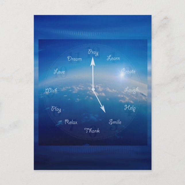 Time to Smile Postcard (Front)