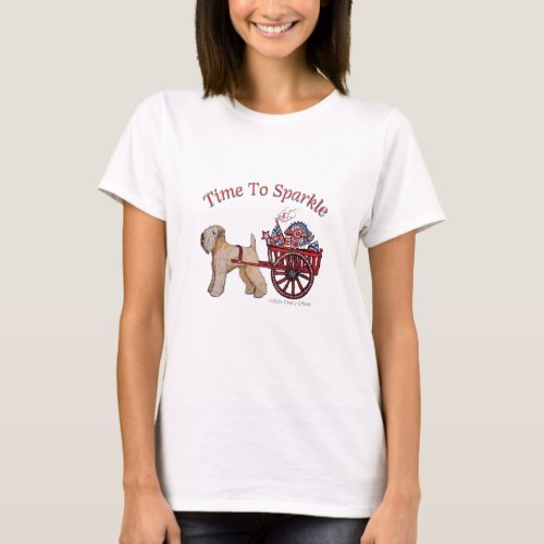 Time To Sparkle Ladies T_Shirt