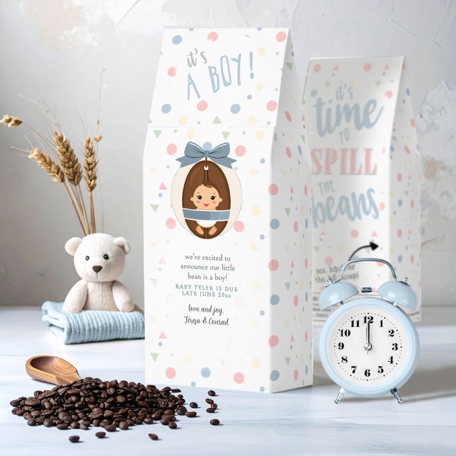 Time to Spill The Beans Gender Boy ID1120 Roasted Coffee (Creator Uploaded)