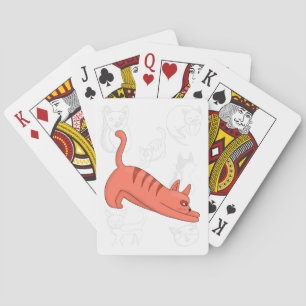 Time to Stretch Duvet Cover Poker Cards