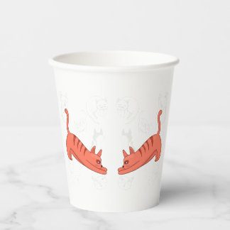 Time to Stretch Two-Tone Coffee Mug Paper Cups