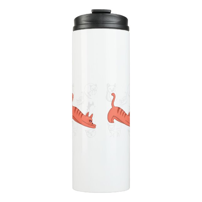 Time to Stretch Two-Tone Coffee Mug Teapot (Front)