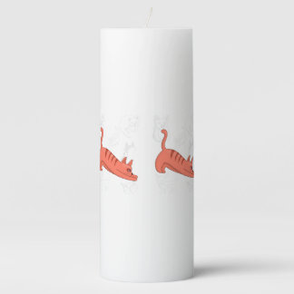 Time to Stretch Two-Tone Coffee Mug Teapot Pillar Candle