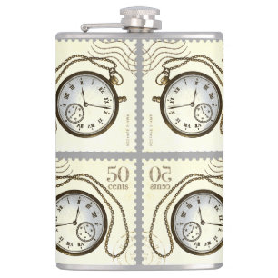 TIME To Take a Drink Flask