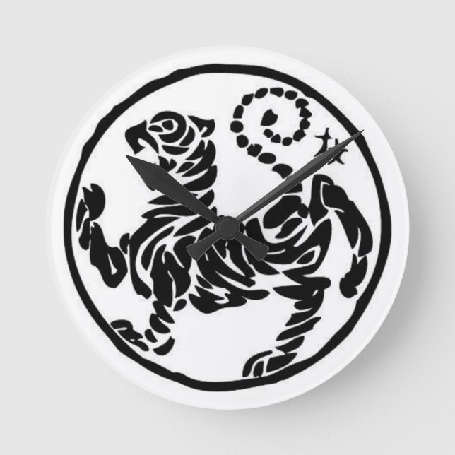 Time to Train Round Clock (Front)