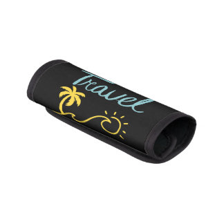 Time to Travel Luggage Handle Wrap