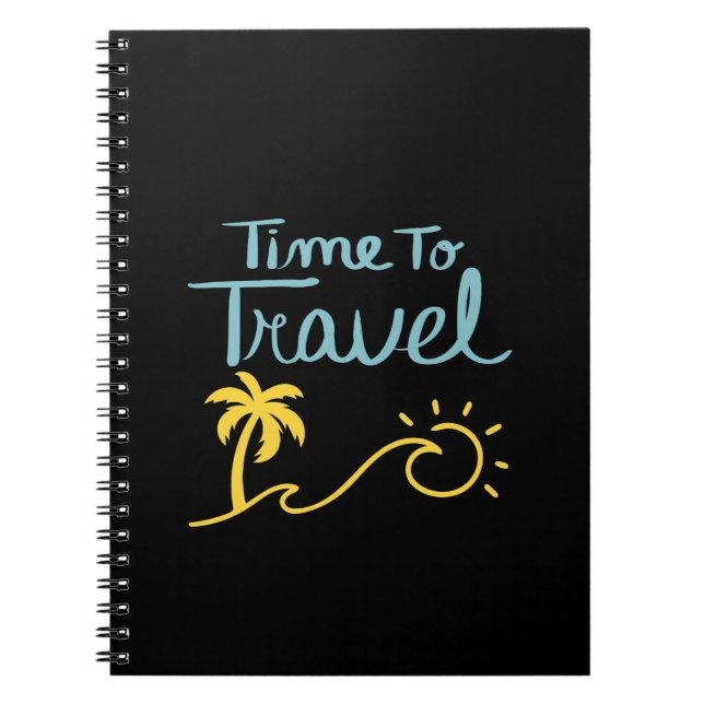 Time to Travel Notebook (Front)