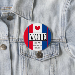 Time to VOTE! Button
