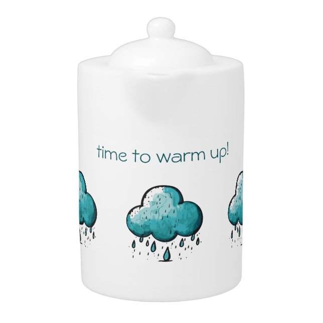 Time to Warm Up Teapot (Front)