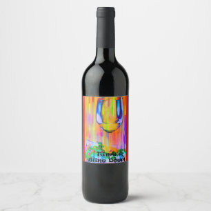 Time to Wine Down Label