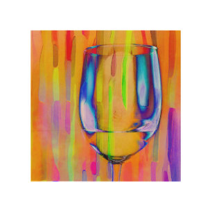 Time to Wine Down Wood Wall Art