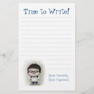 Time to Write Stationery