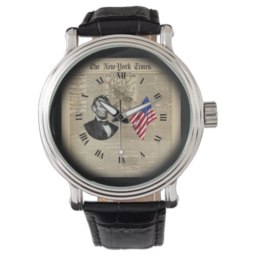 Time TravelAbe LincolnAmerican FlagNY Times    Watch