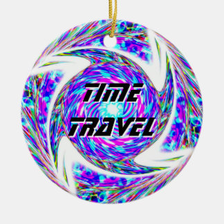 TIME TRAVEL CERAMIC ORNAMENT