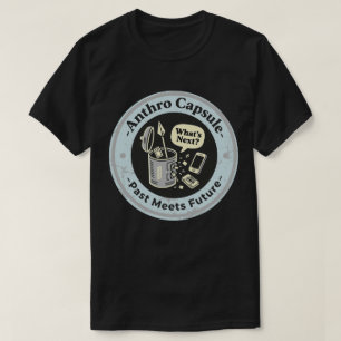 Time Travel Chaos in Anthro Capsule Tech T-Shirt