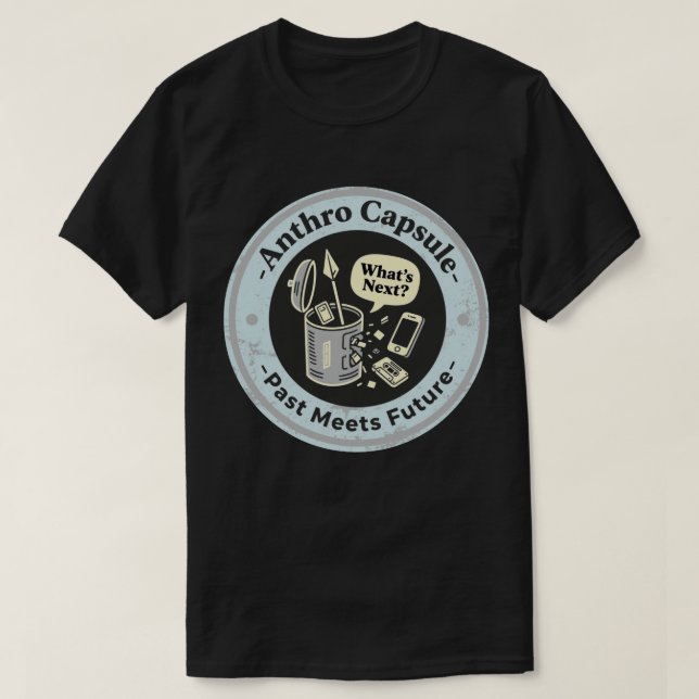 Time Travel Chaos in Anthro Capsule Tech T-Shirt (Design Front)