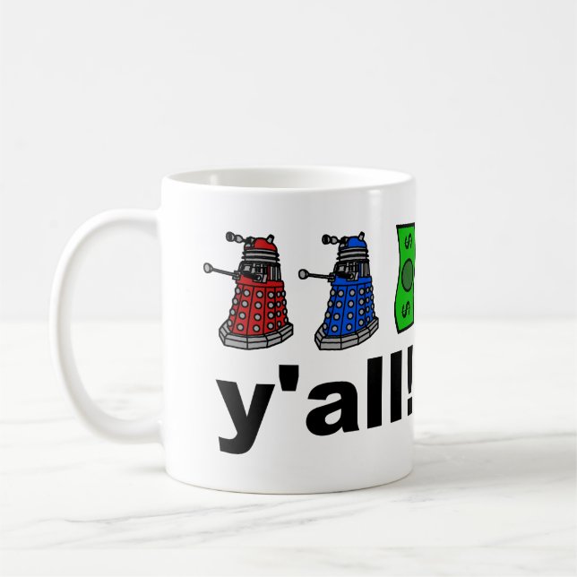 Time Travel Funny Geek Nerd Humor Mug (Left)