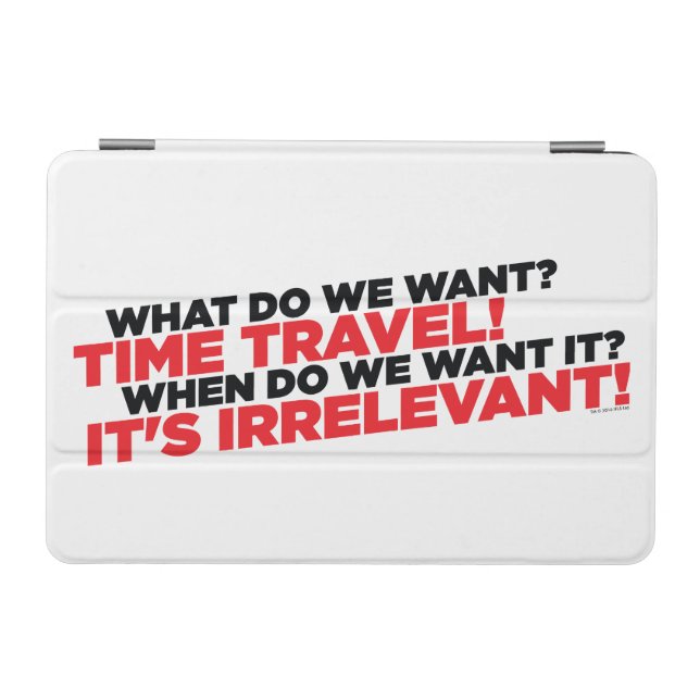 Time Travel iPad Mini Cover (Horizontal)