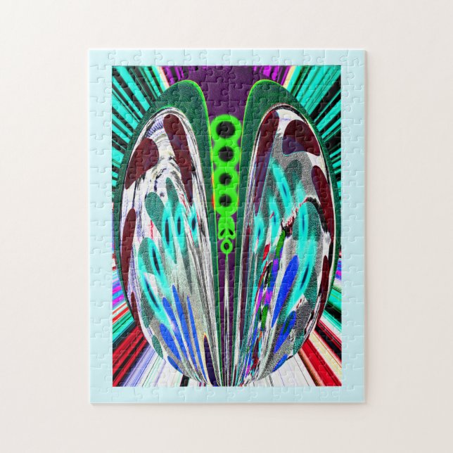 Time travel jigsaw puzzle (Vertical)