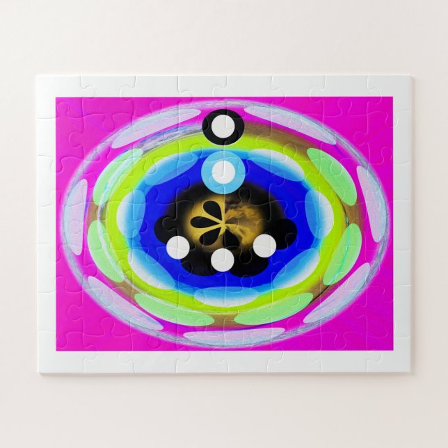 Time travel machine art jigsaw puzzle (Horizontal)