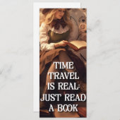 Time Travel: Read A Book Bookmark (Front/Back)