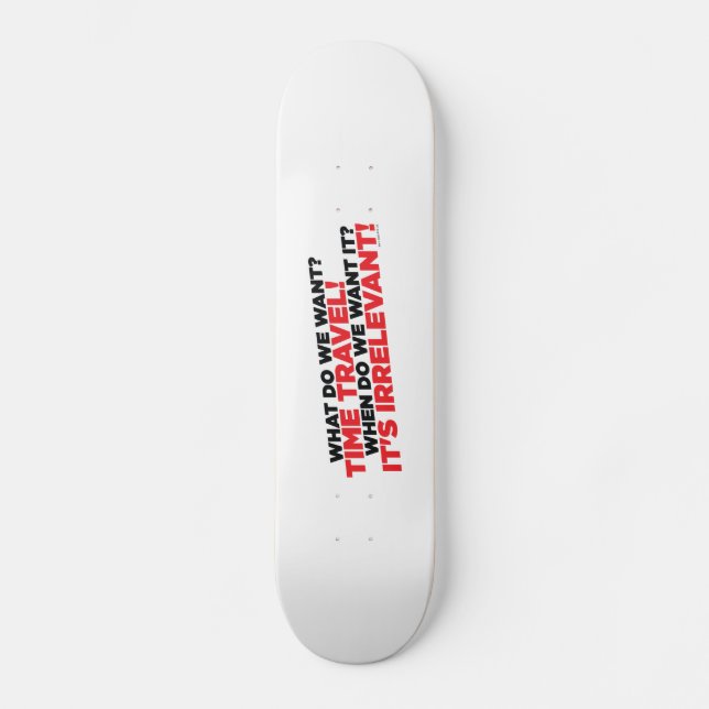 Time Travel Skateboard Deck (Front)