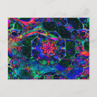 Time Travel Through the Worm Hold Postcard