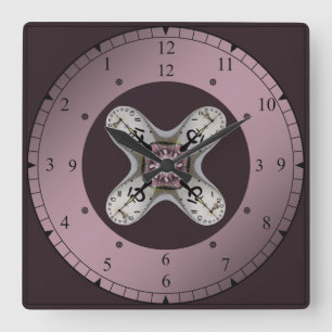 Time Travel ~ Time Bending ~ Chronokinesis~ Square Wall Clock