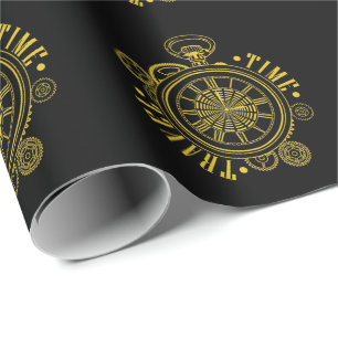 Time Travel Wrapping Paper