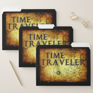 Time Traveler File Folder