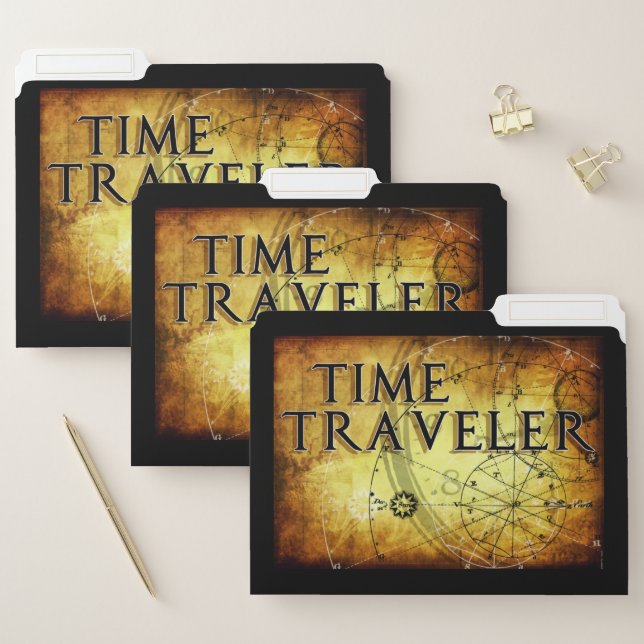 Time Traveler  File Folder (Set)