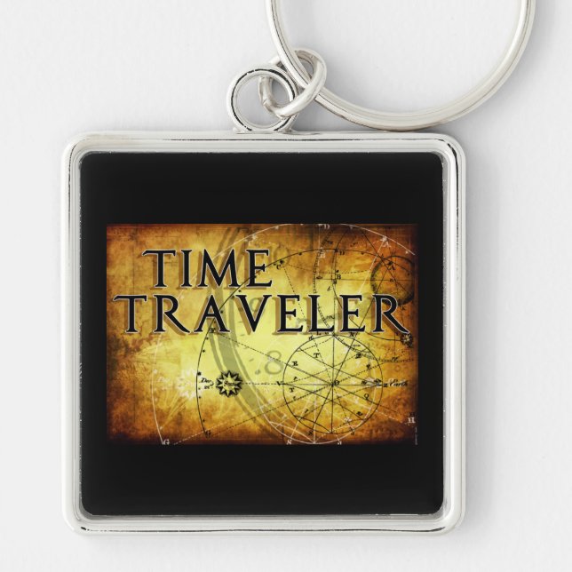 Time Traveler Keychain (Front)