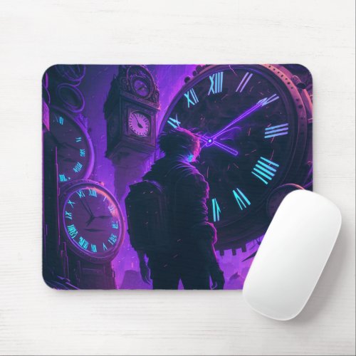 Time Traveler Mouse Pad