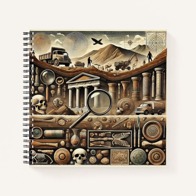 Time Traveler’s Guide to Prehistory Notebook (Front)