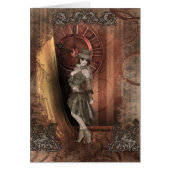 Time Traveler Steampunk Pinup (Front)