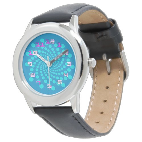 Time Travelers Cool Kids Watch in Blue