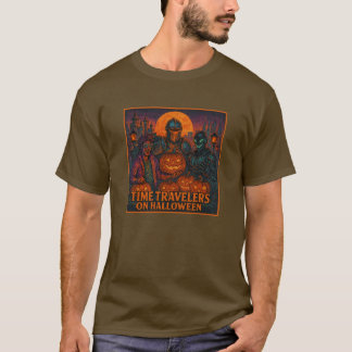 Time Travelers on Halloween T-Shirt