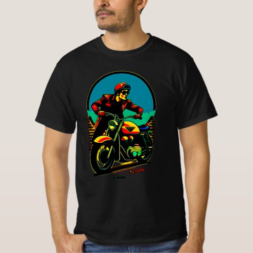 Time Traveling Motorcyle Club Butcher Billys  T_Shirt