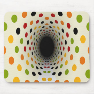 Time Tunnel to the Sixties Retro Mousepad