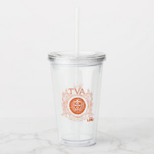 Time Variance Authority Crest Acrylic Tumbler