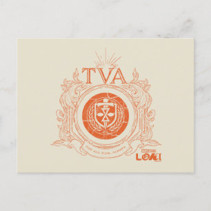 Time Variance Authority Crest Postcard