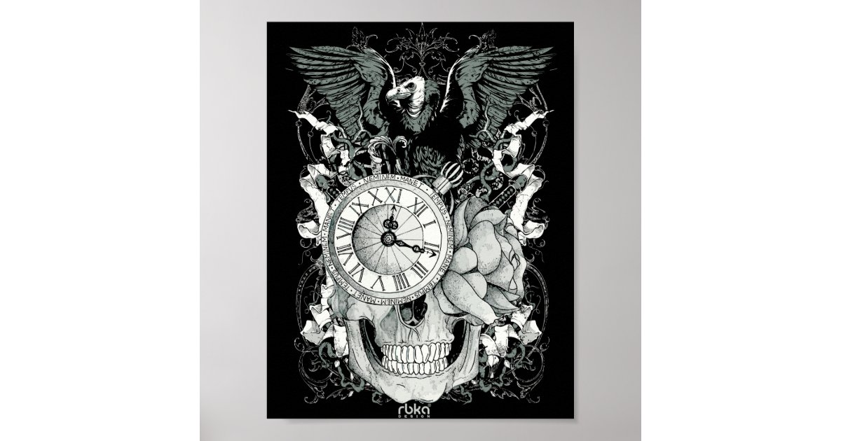 Time Waits For No One A1 Poster Digital Download Bundle Dissolt