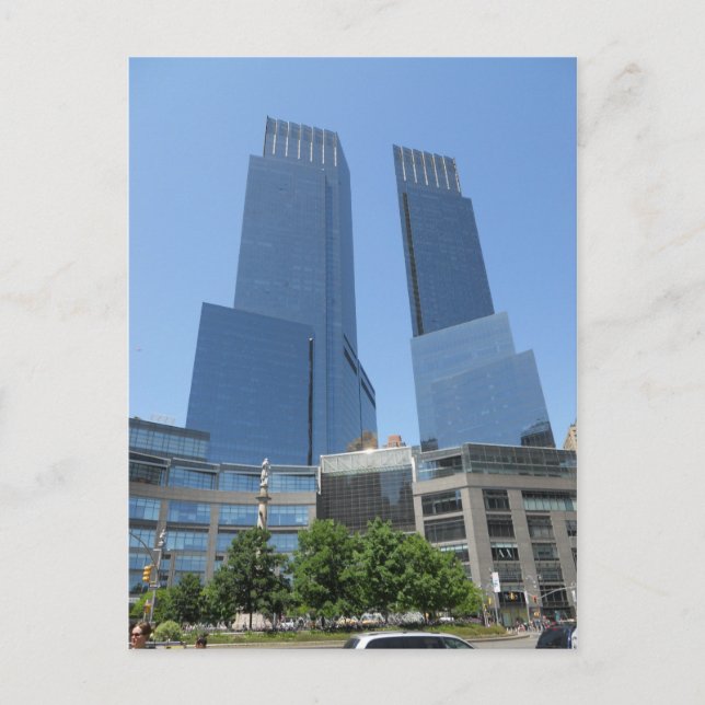 Time Warner Center Columbus Circle New York City Postcard (Front)