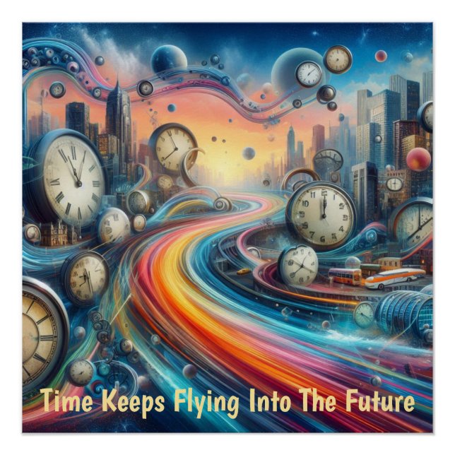 Time Warp Road Trip Poster (Front)