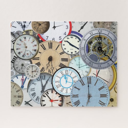 Time Watches and Clocks Jigsaw Puzzle