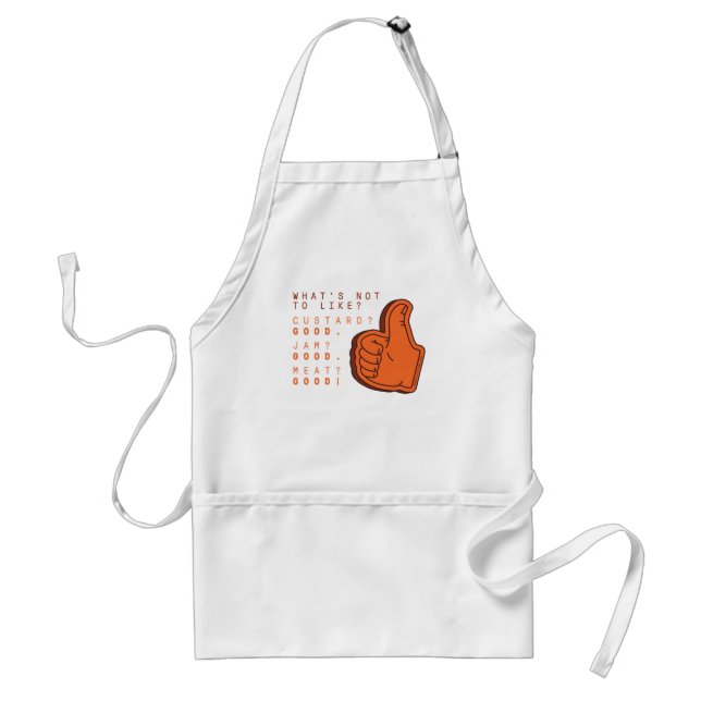 TIME | What's Not to Like? Adult Apron (Front)