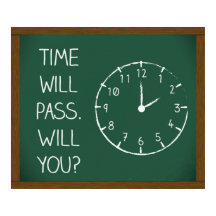 Time Will Pass, Will You? Poster