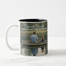 Time With Grandpa Lives Forever Coffee Mug