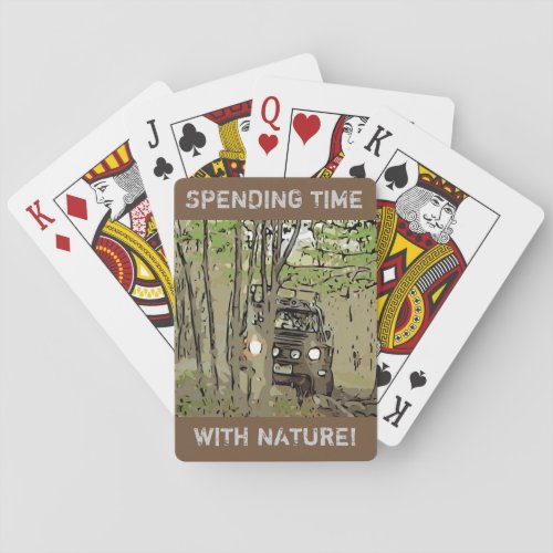 TIME WITH NATURE PLAYING CARDS