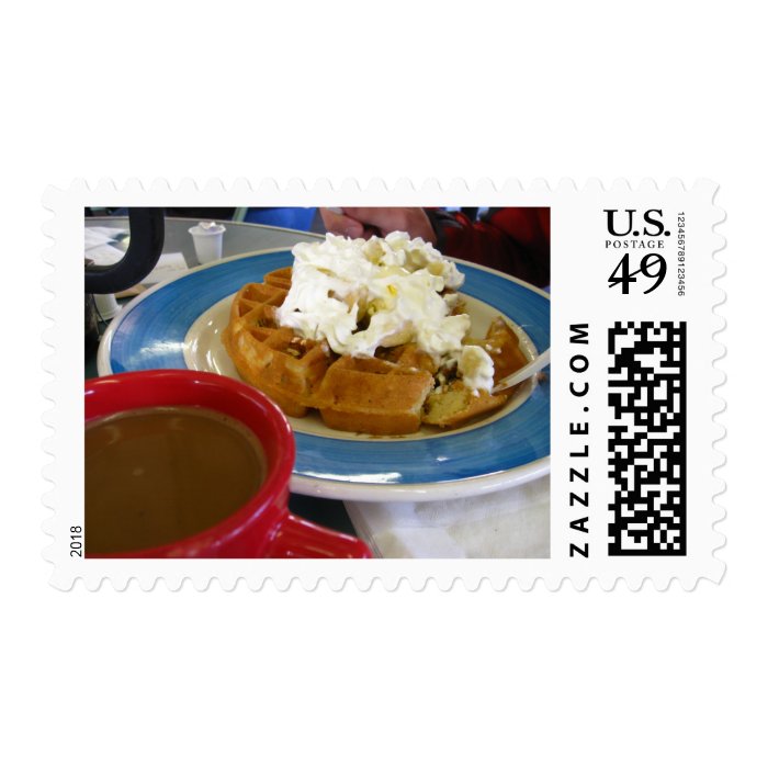 Time with you   the most important meal of the day postage stamp